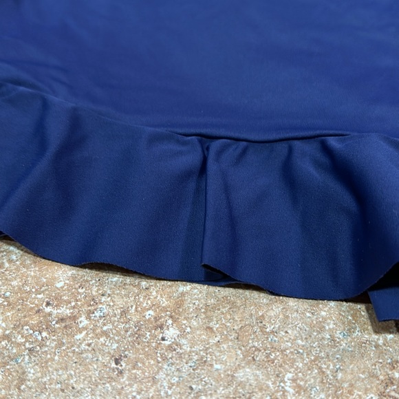 Swimsuits for all swim skirt. Has tummy control panty built in. Navy.Super cute! - Picture 2 of 5